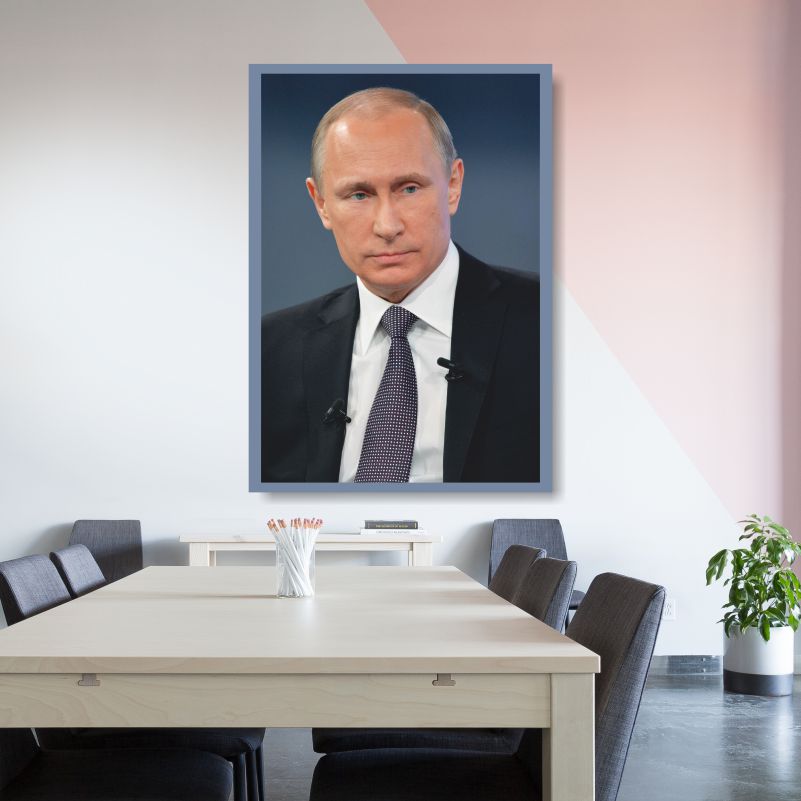 

Постер на холсте ПолиЦентр Путин 50х70 см, ПутинТип1Вер