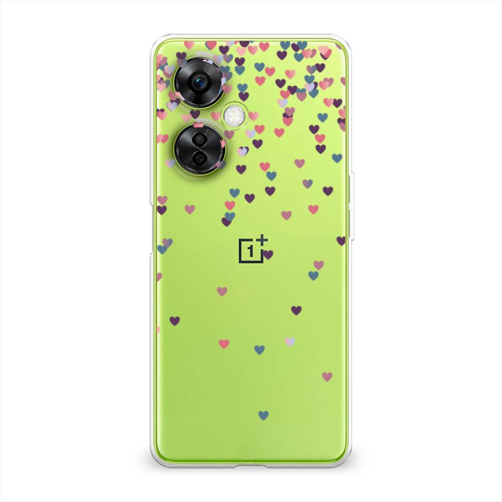 

Чехол на OnePlus Nord N30 5G "Посыпка сердечки", Розовый;фиолетовый, 153850-3
