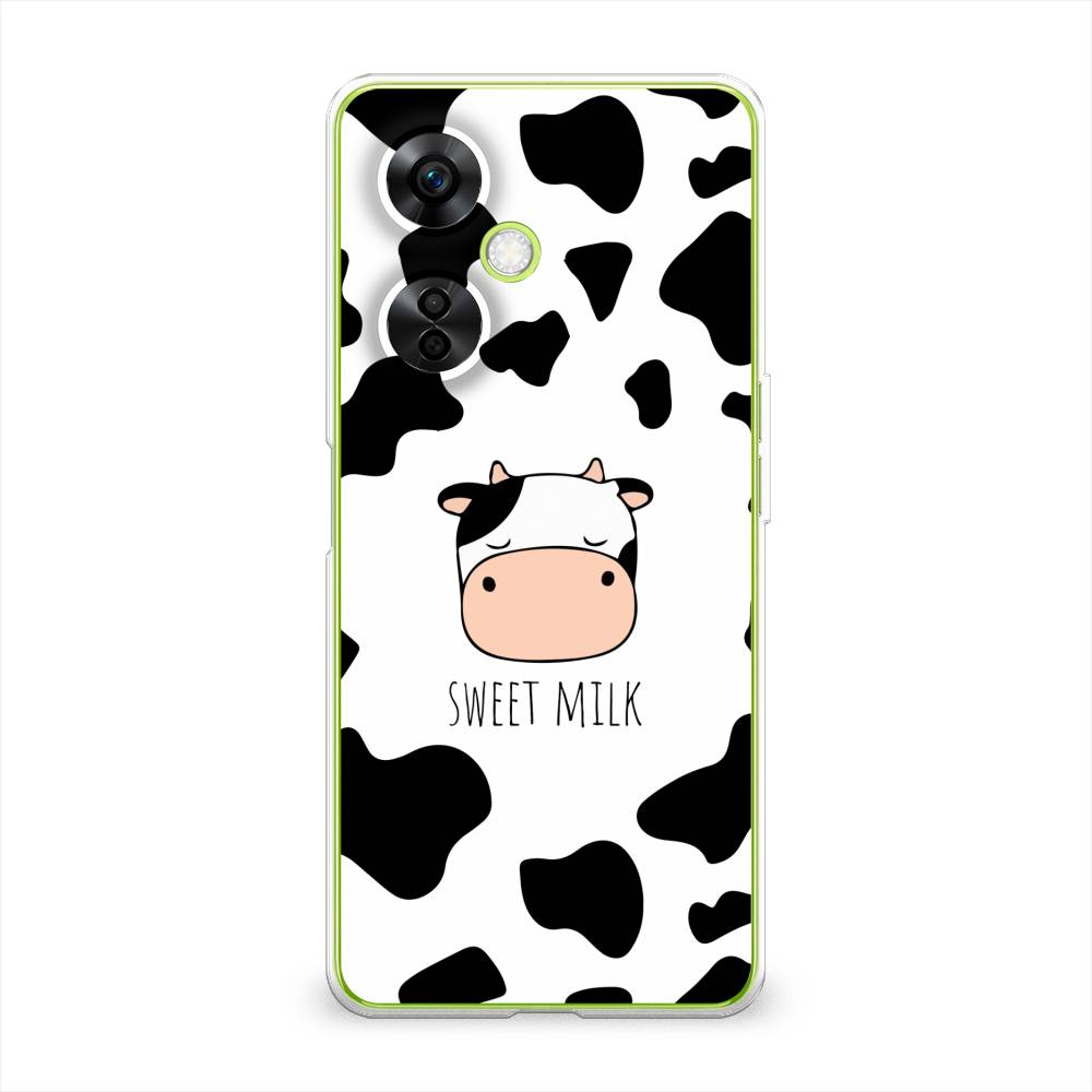 

Чехол на OnePlus Nord N30 5G "Sweet milk", Розовый;белый;черный, 153950-1