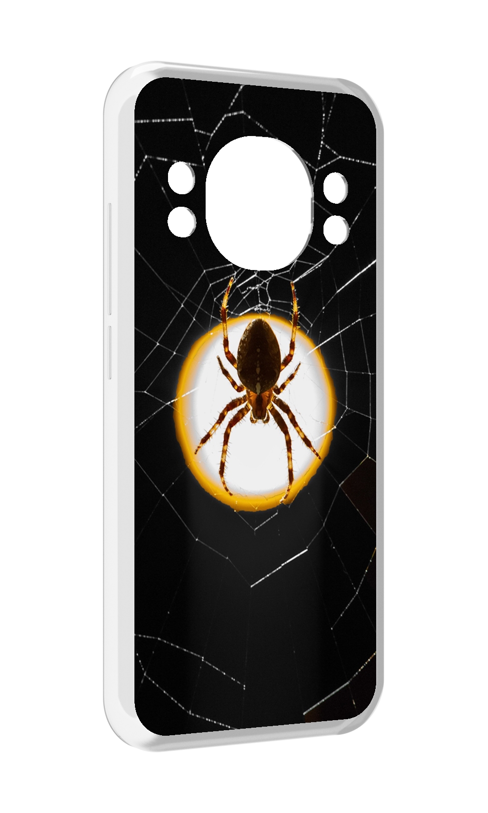 

Чехол MyPads паук-с-паутинкой для Doogee S98 / S98 Pro, Прозрачный, Tocco