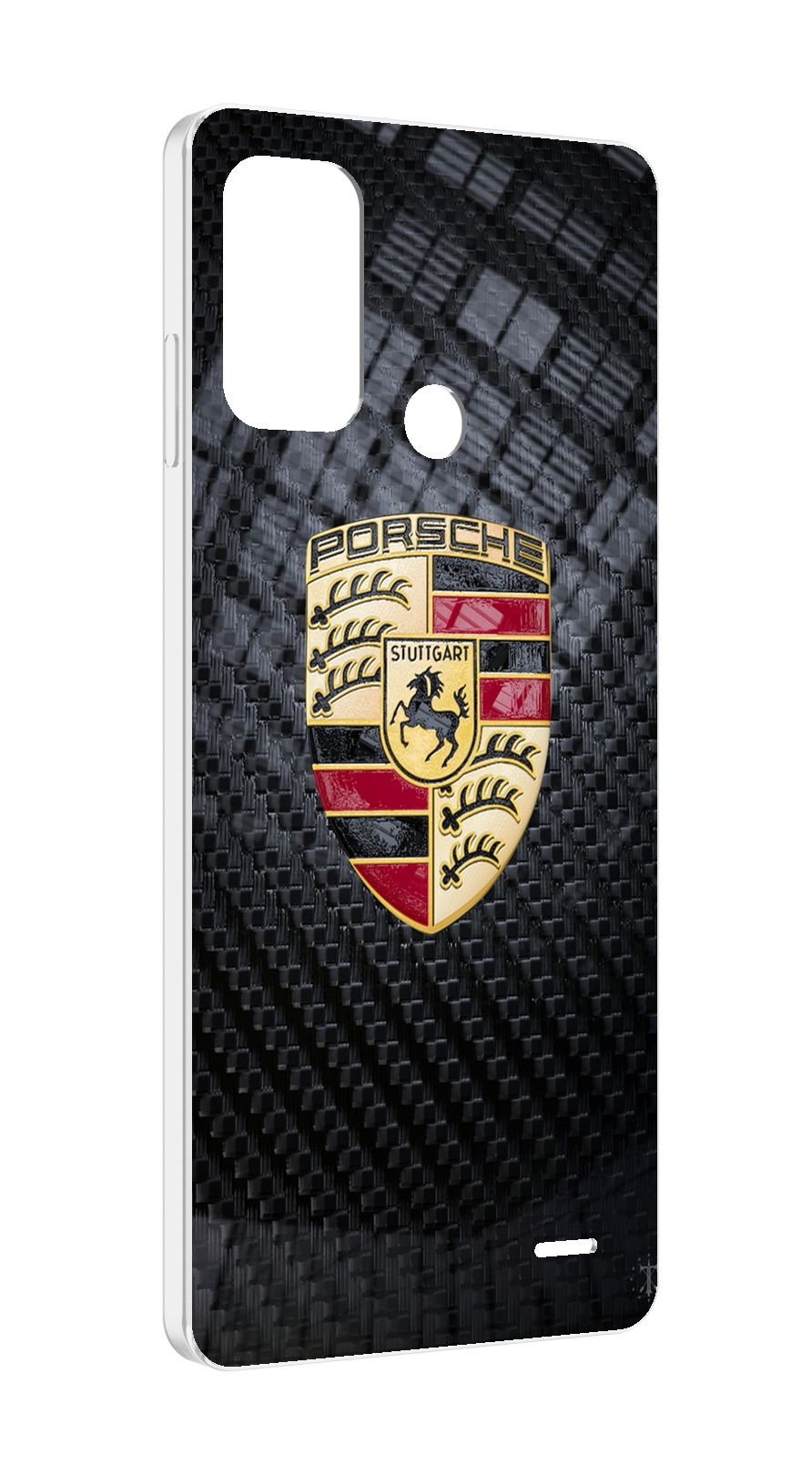 

Чехол MyPads порше porsche 3 мужской для ZTE Blade A52, Прозрачный, Tocco