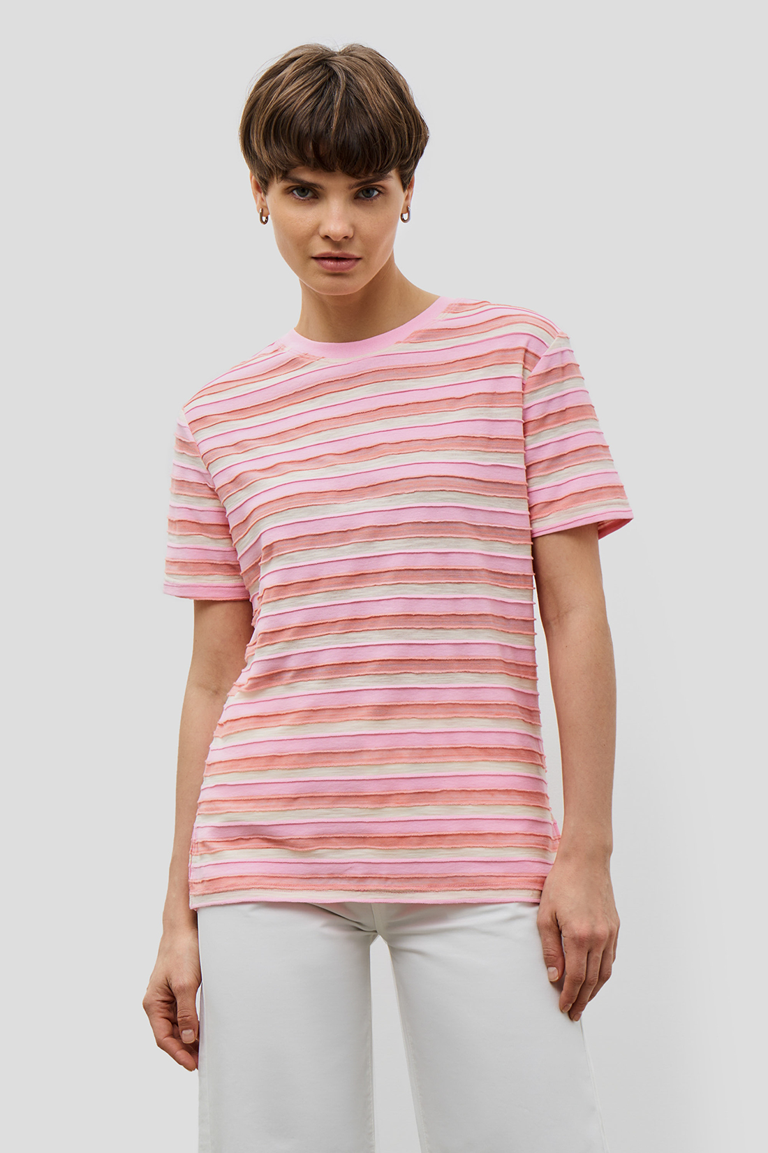 

Футболка женская Baon B2323080 белая XS, Белый, B2323080