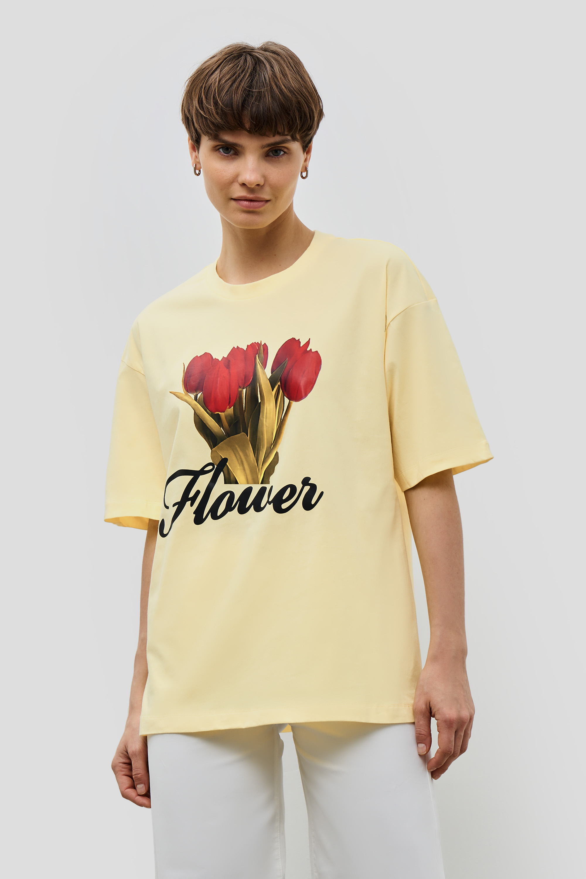 

Футболка женская Baon B2323081 желтая S, Желтый, B2323081