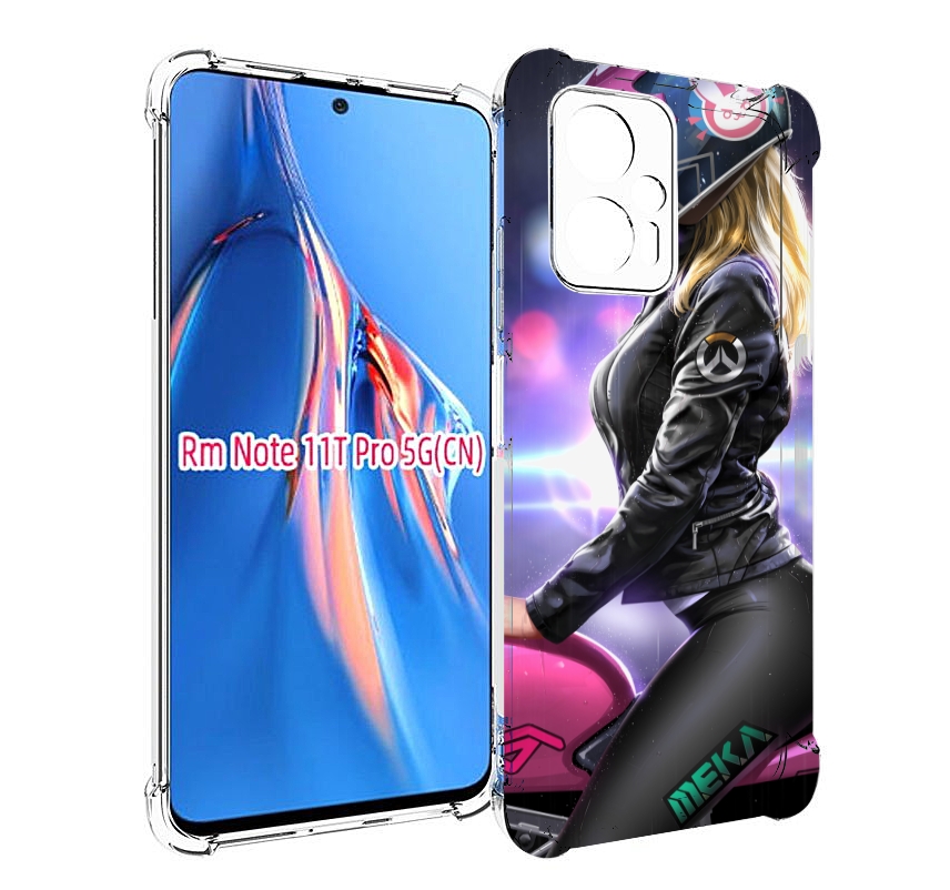 

Чехол MyPads девушка на мотоцикле неон женский для Xiaomi Redmi Note 11T Pro / 11T Pro ..., Прозрачный, Tocco