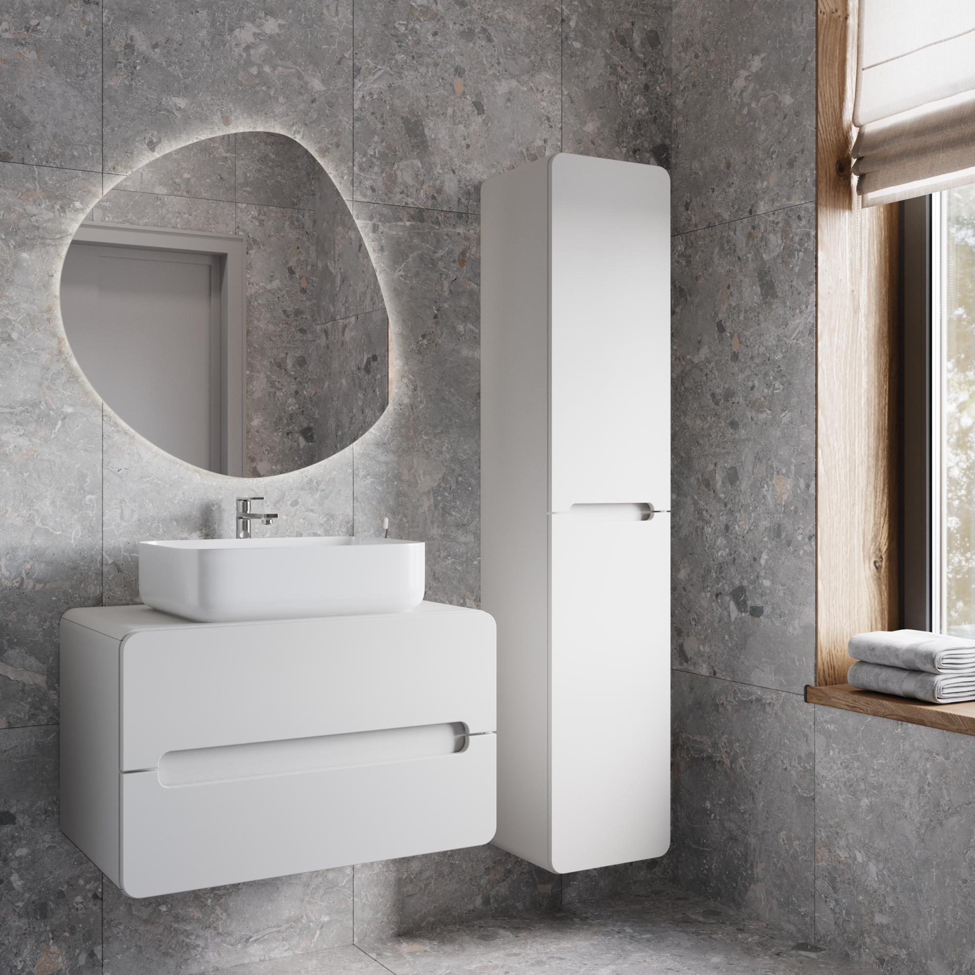 Тумба в Ванную VORQUA TYPE001 kBfB80