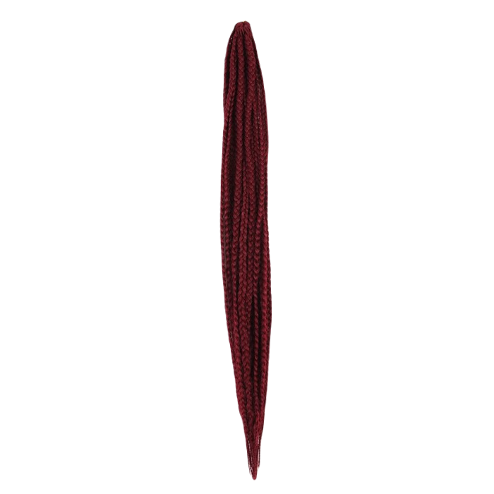 Купить Косы для афрорезинок, 60 см, 15 прядей (CE), цвет бордовый(#118), Queen Fair