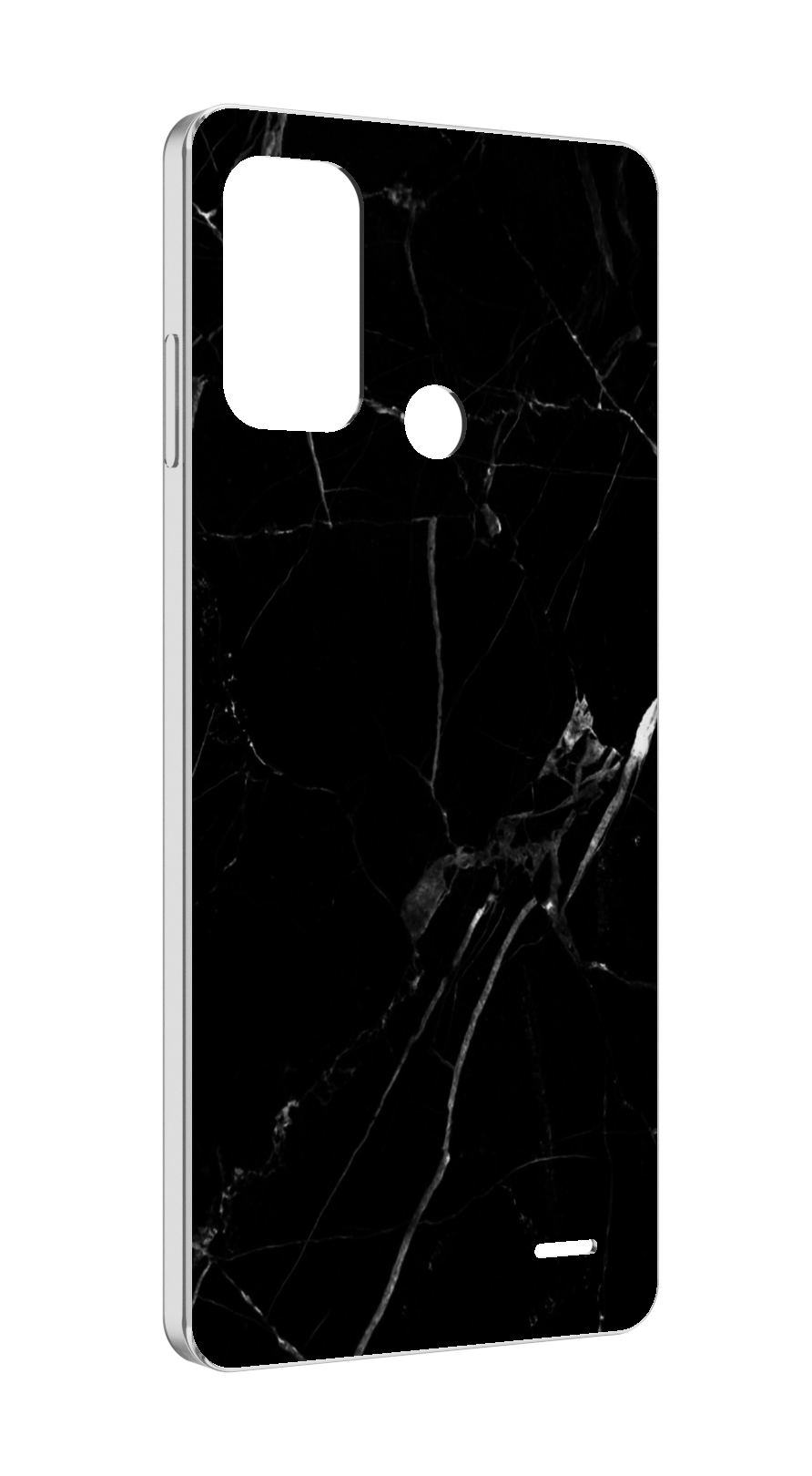 

Чехол MyPads разбитое стекло для ZTE Blade A52, Прозрачный, Tocco