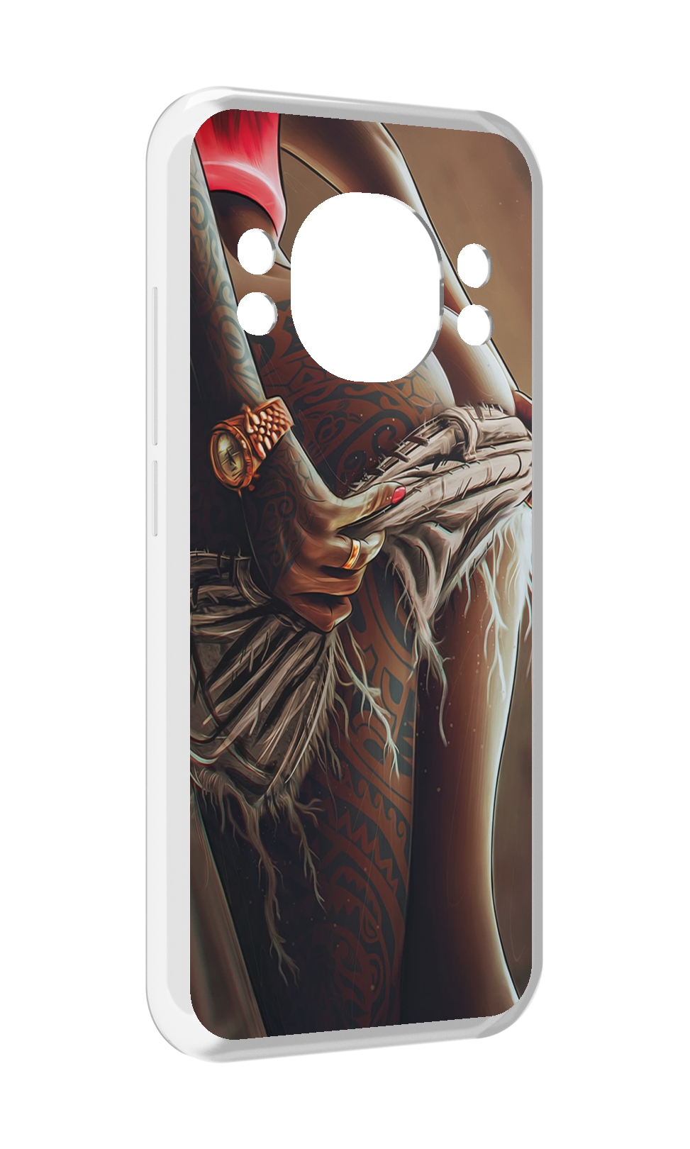 

Чехол MyPads полуголая девушка фотография женский для Doogee S98 / S98 Pro, Прозрачный, Tocco