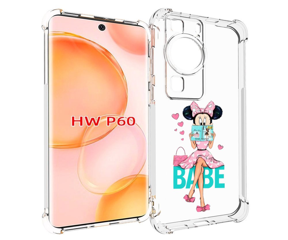 

Чехол MyPads Бейби-микки для Huawei P60, Tocco