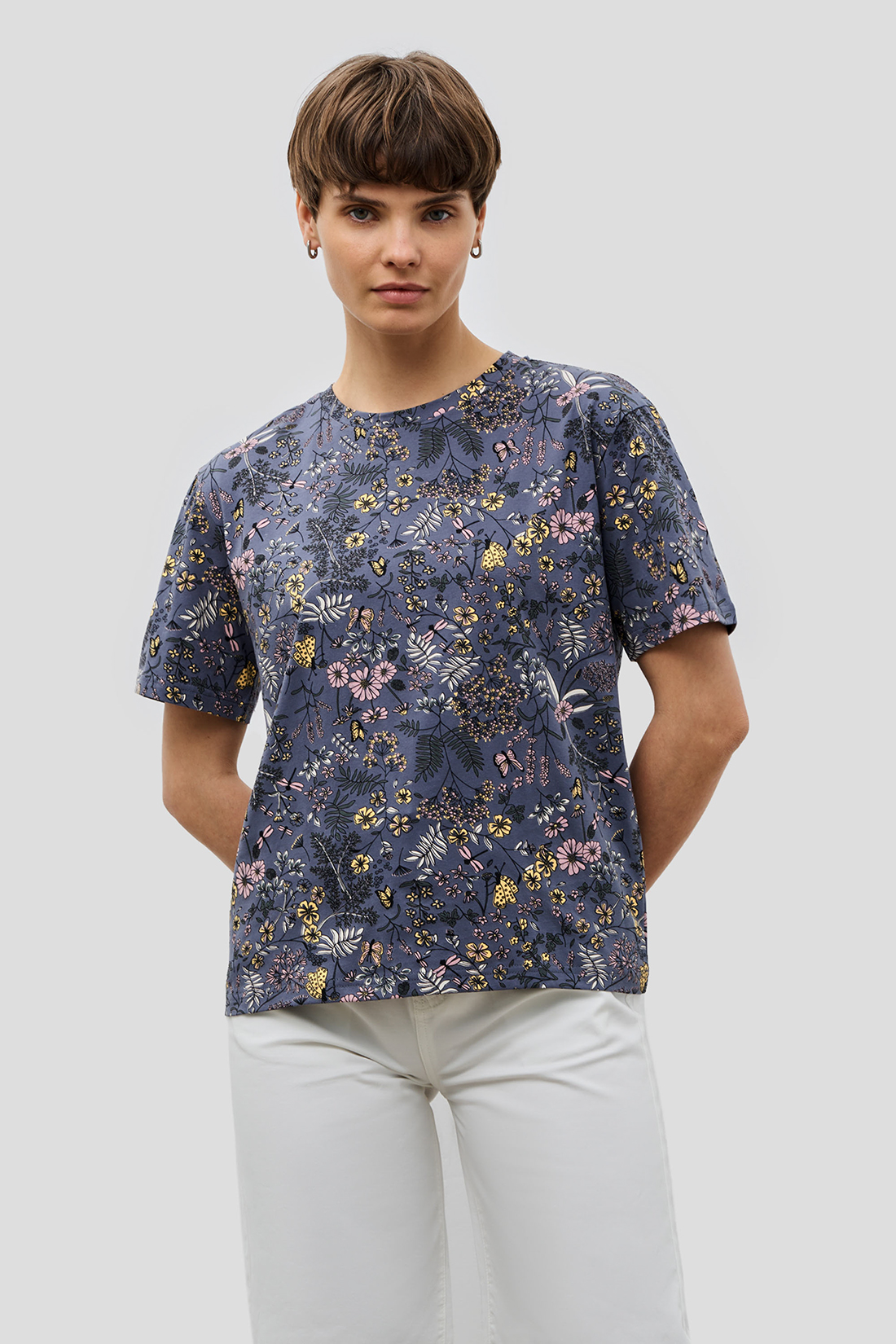 

Футболка женская Baon B2323083 белая 2XL, Белый, B2323083