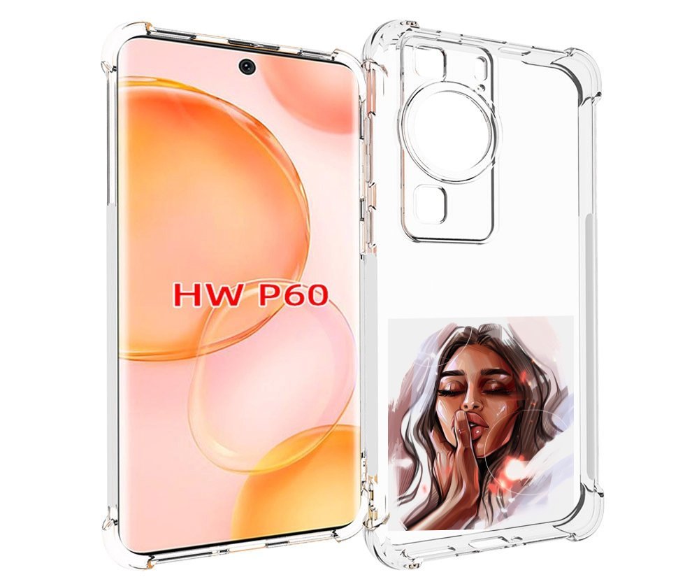 

Чехол MyPads Большие-губы женский для Huawei P60, Tocco