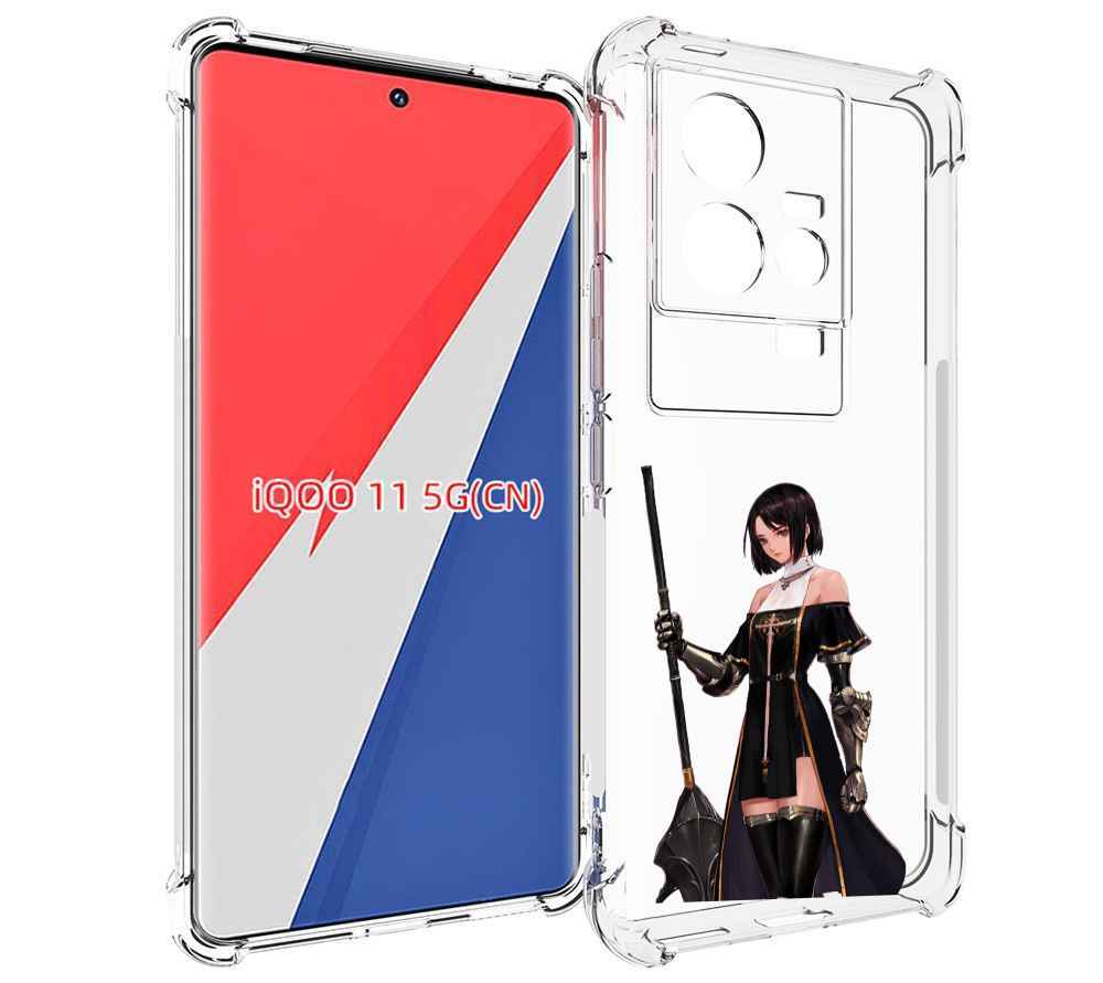 

Чехол MyPads dungeon-fighter для Vivo iQOO 11, Прозрачный, Tocco