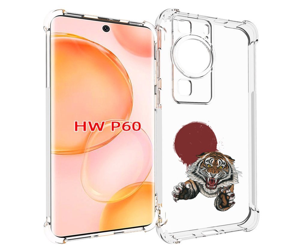 

Чехол MyPads Бросок тигра для Huawei P60, Tocco