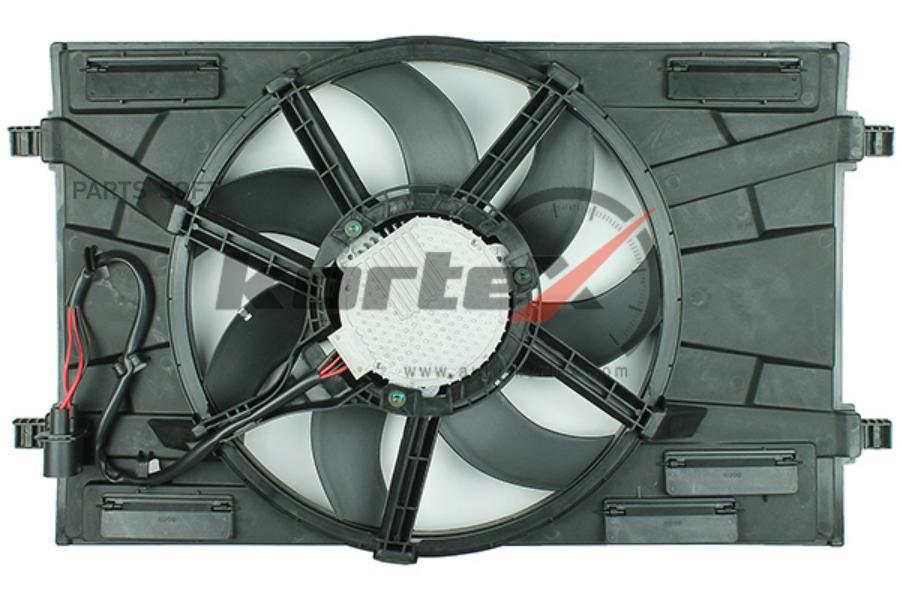 

KORTEX Вентилятор радиатора VAG 1.4 TSI 13- 300W 395мм