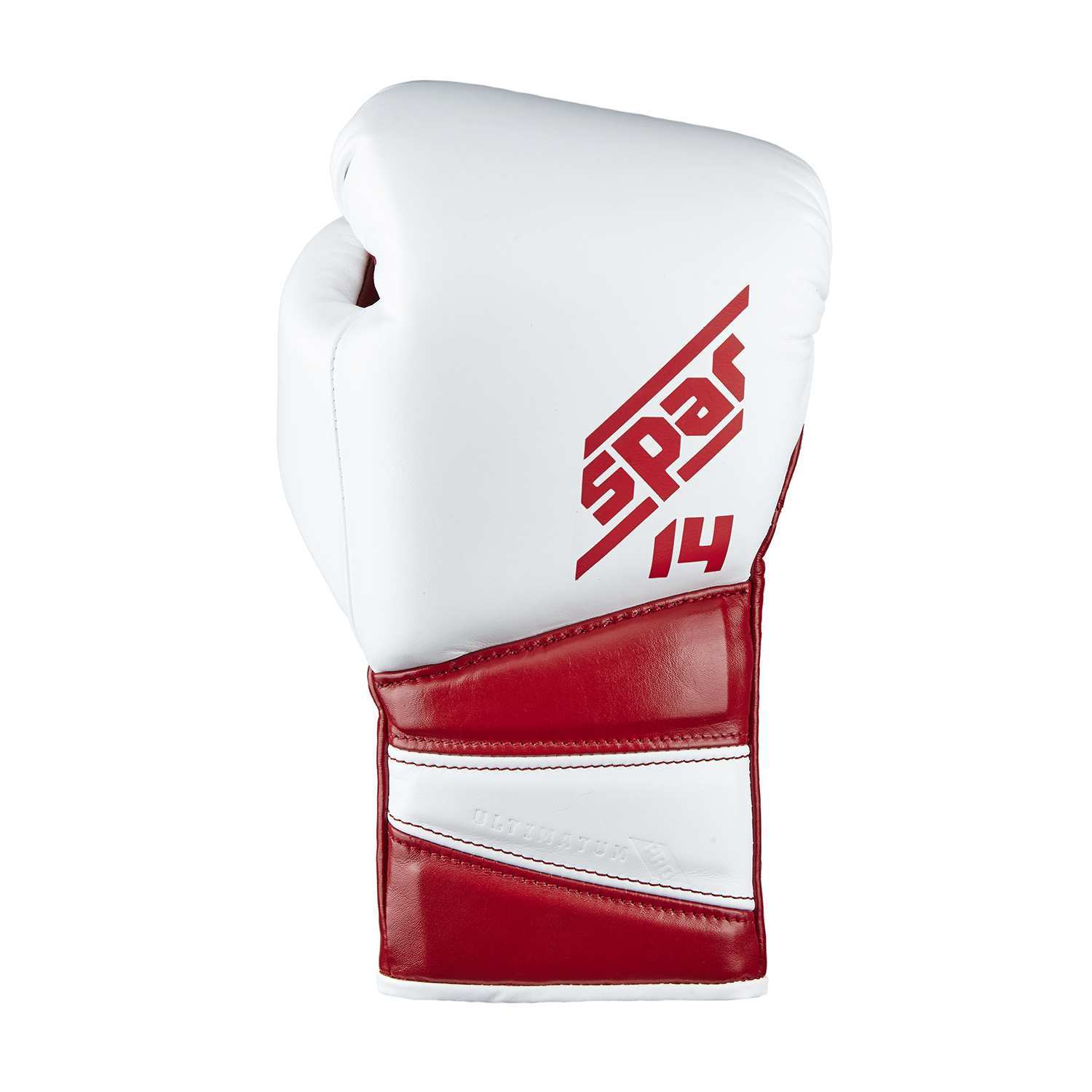 фото Спарринговые перчатки ultimatum boxing spar red alert lace-up 16 oz