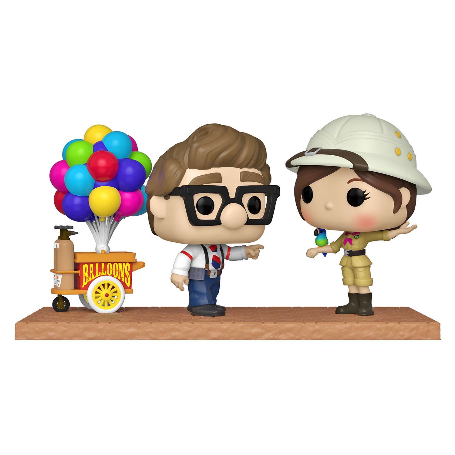 

Фигурка Funko POP! Moment Disney Up! Carl & Ellie w/Balloon Cart (Exc) (1152) 58944, 58944