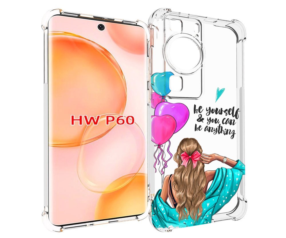 

Чехол MyPads Будь-собой для Huawei P60, Tocco