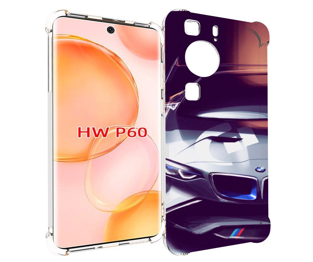 

Чехол MyPads Бэмвэ мужской для Huawei P60, Tocco