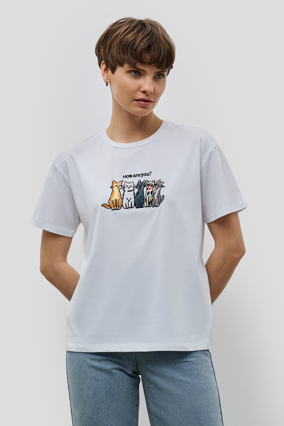 

Футболка женская Baon B2323085 белая XS, Белый, B2323085