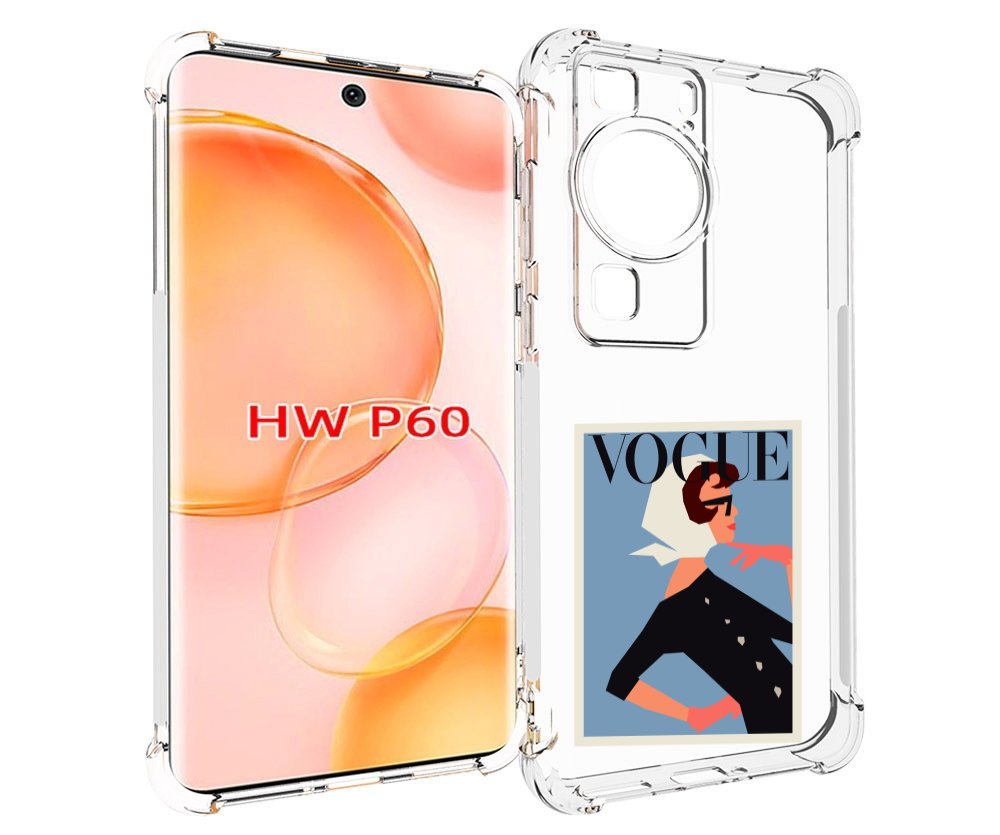 

Чехол MyPads Вогуе картинка для Huawei P60, Tocco