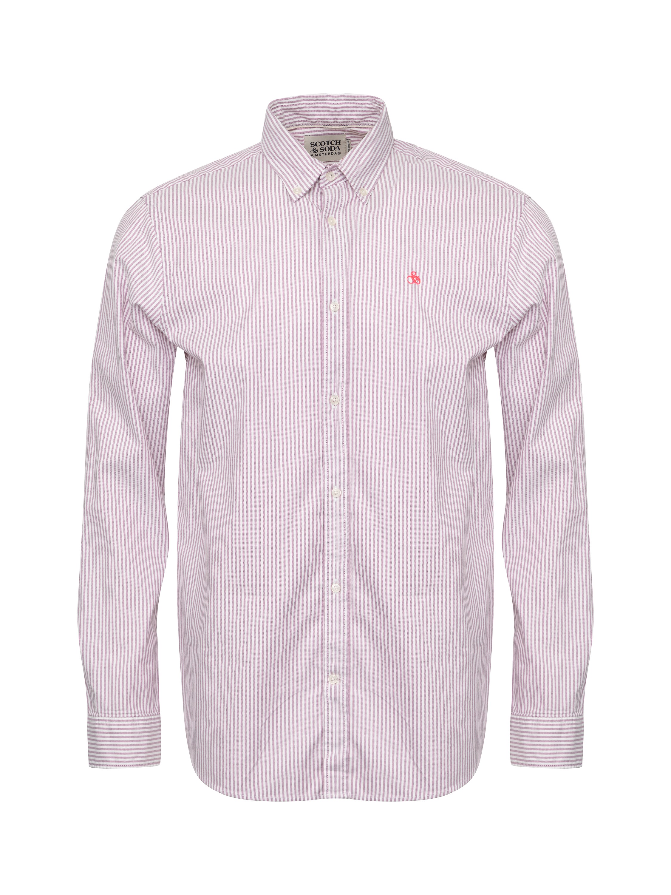 

Рубашка мужская Scotch & Soda 169719 разноцветная 54 RU, 169719
