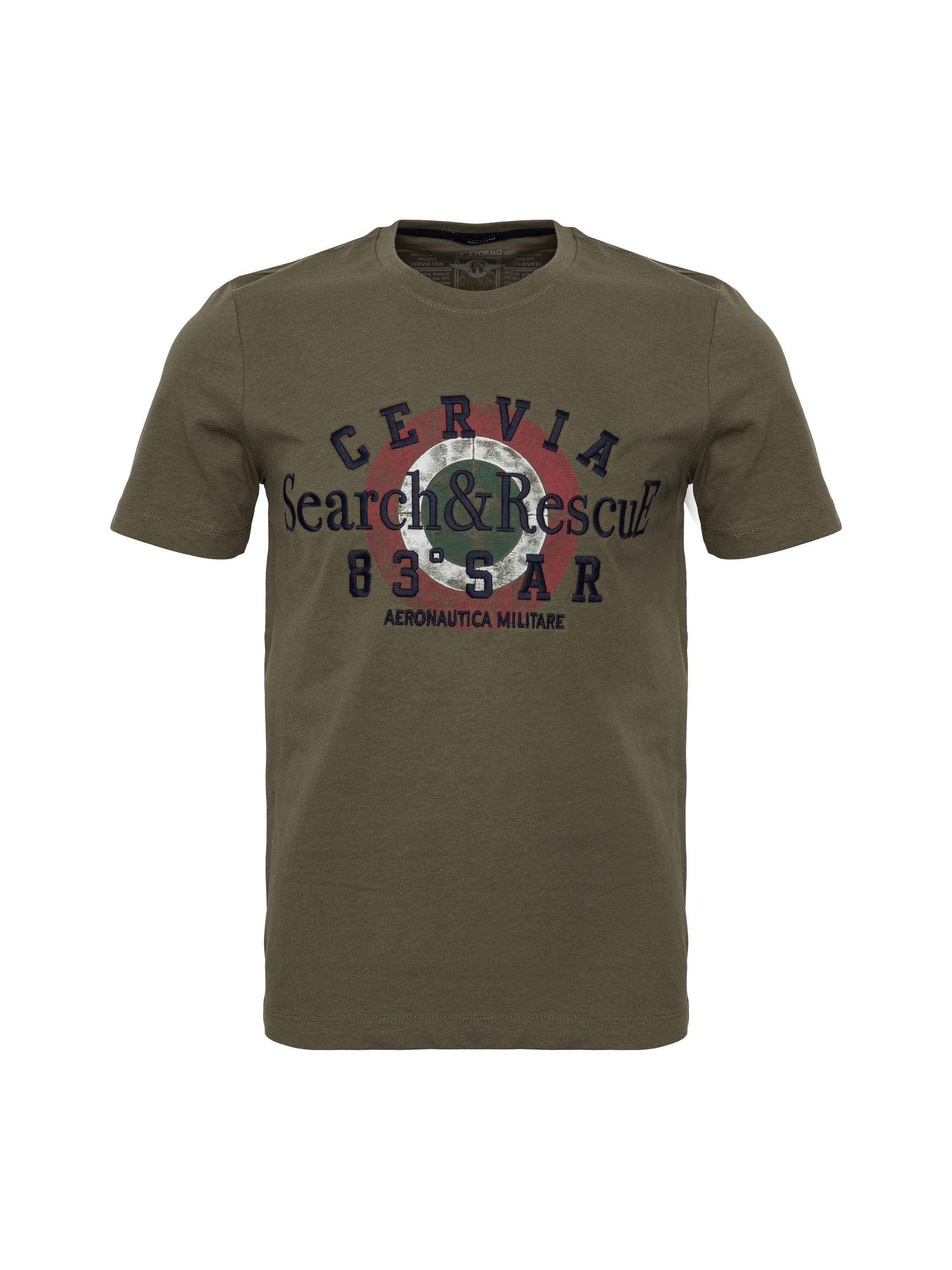 

Футболка мужская Aeronautica Militare TS2085J597 зеленая 48 RU, Зеленый, TS2085J597