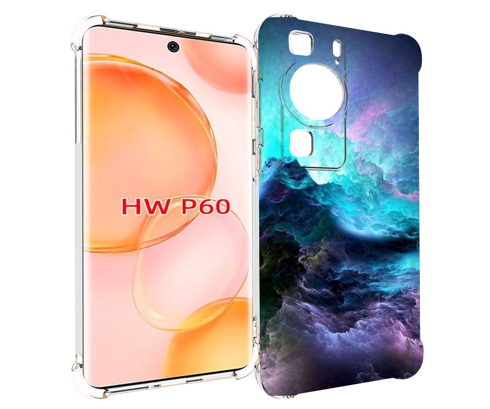 

Чехол MyPads Волна для Huawei P60, Tocco