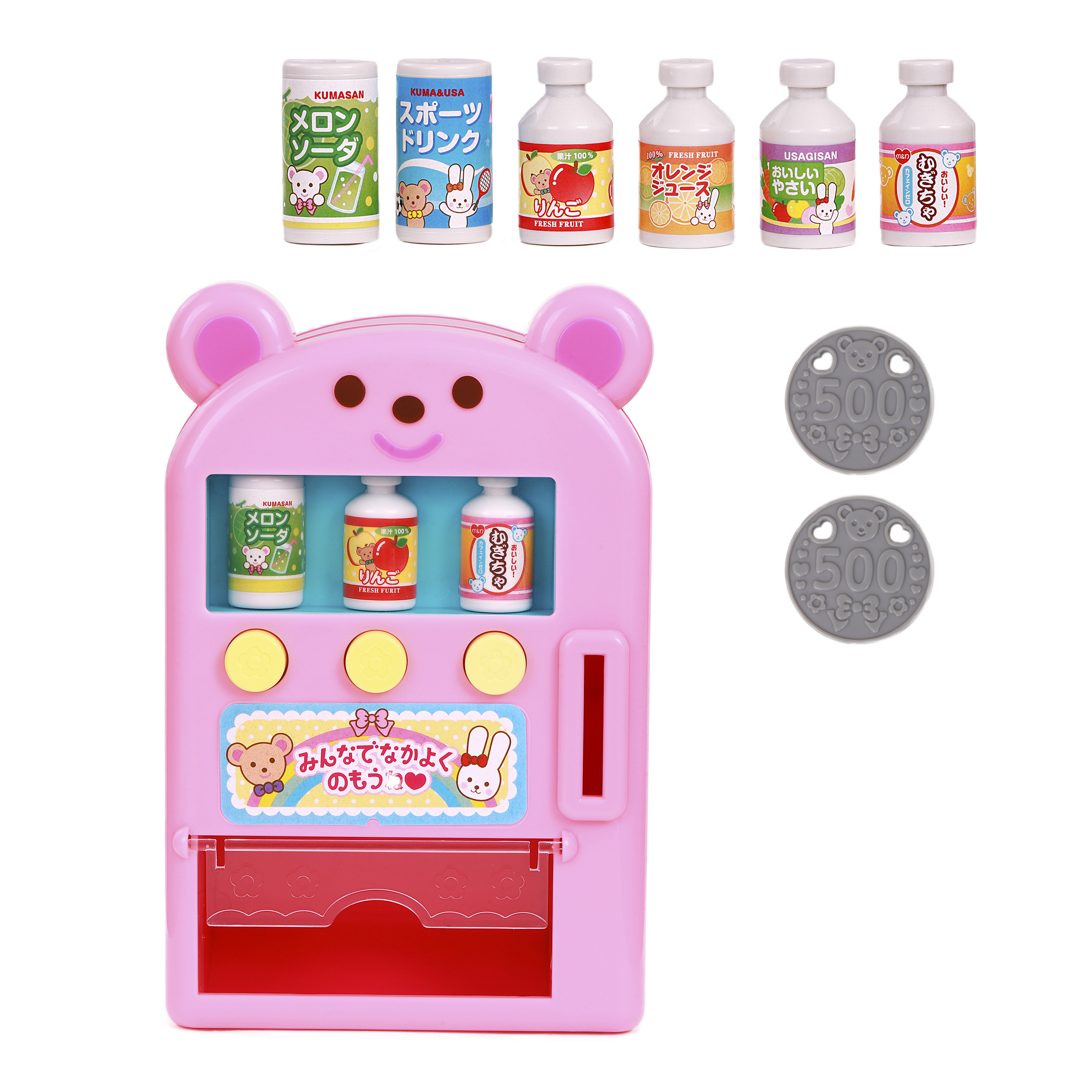 Торговый автомат KAWAII MELL Медвежонок для куклы Мелл сетевой фильтр vektor soft 3м для быт и офис техники с автомат предохранителем