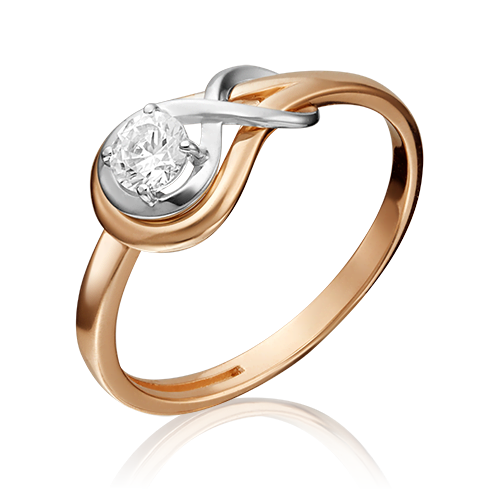 

Кольцо из золота р. 16,5 PLATINA jewelry 01-5343-00-501-1111-38, фианит, 01-5343-00-501-1111-38