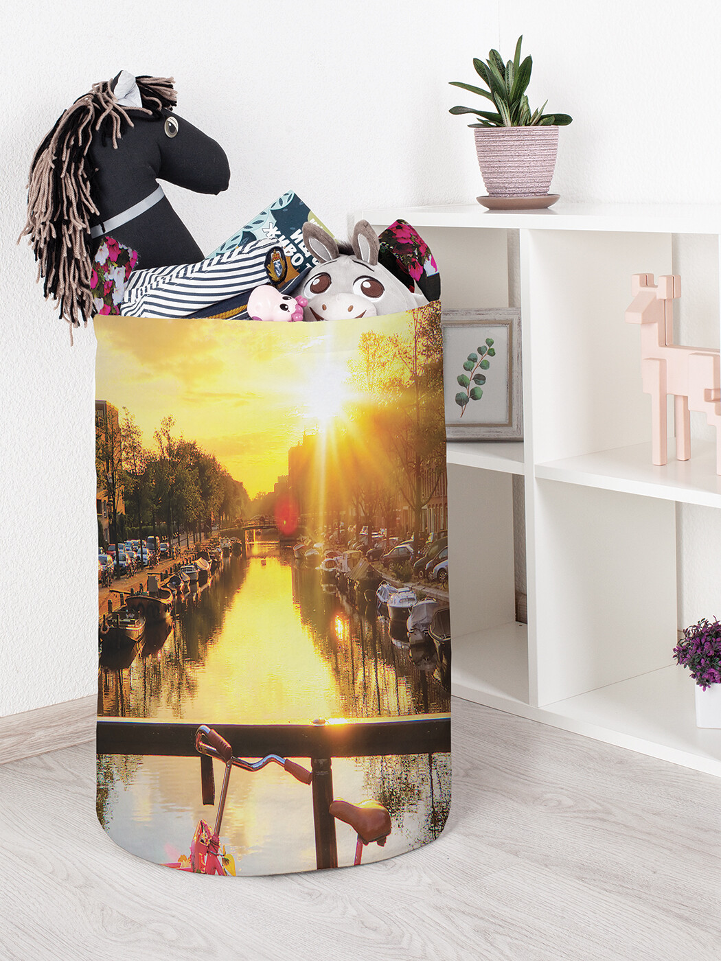 

Корзина для игрушек JoyArty 40x60 см toba_74189_L, Разноцветный