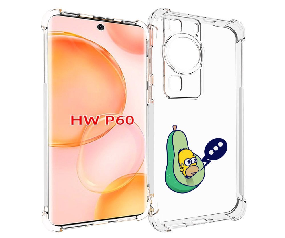 

Чехол MyPads Гомер-авокадо для Huawei P60, Tocco