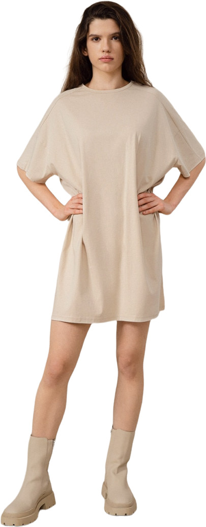 Платье женское Outhorn HOL22-SUDD607 бежевое S