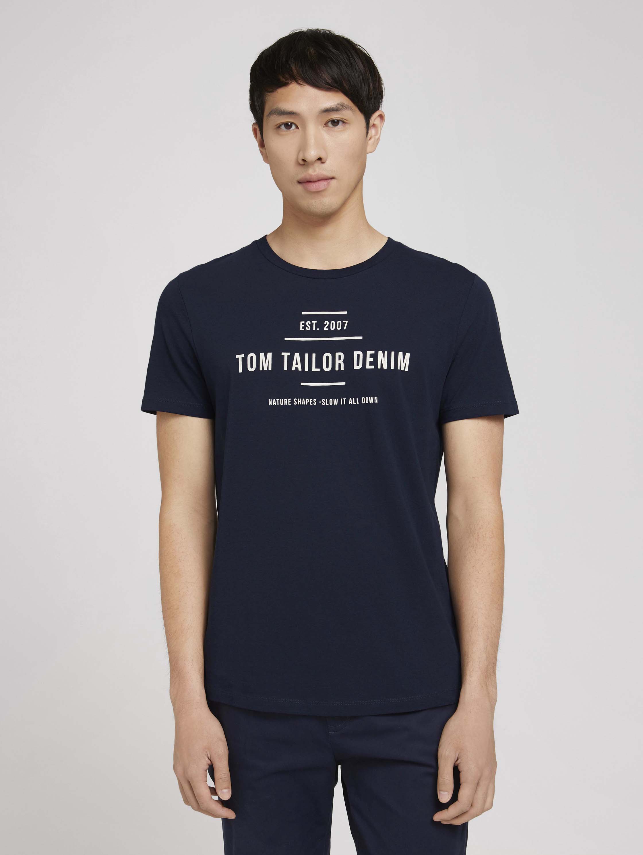 

Футболка мужская TOM TAILOR 1026937 синяя XXL, 1026937