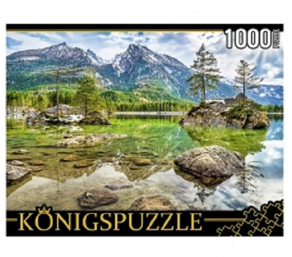 

Пазлы Konigspuzzle Германия Озеро Хинтерзее, 1000 элементов ГИK1000-0640, ГИK1000-0640