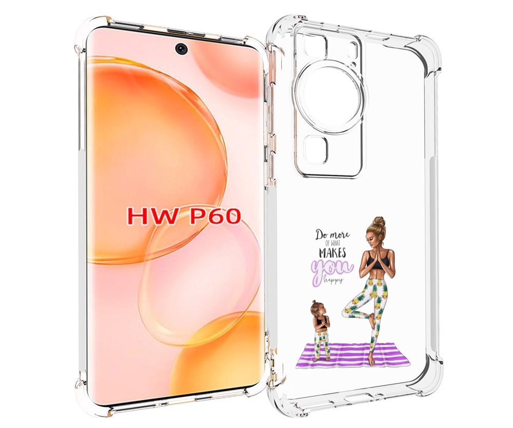 

Чехол MyPads Девочки-в-ананасах для Huawei P60, Tocco
