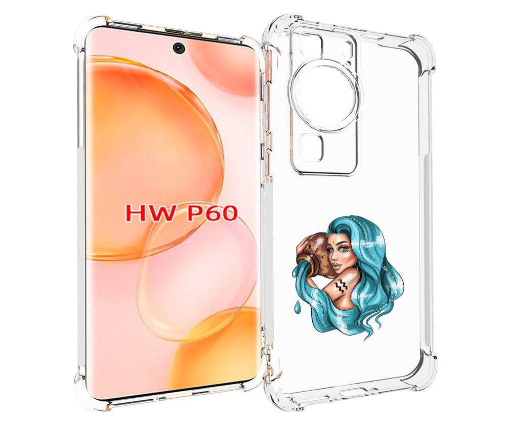 

Чехол MyPads Девушка-Водолей для Huawei P60, Tocco