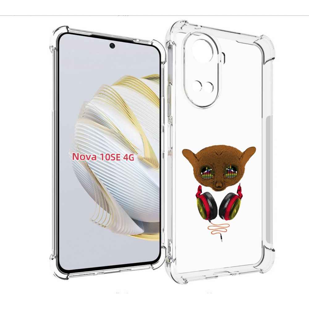 

Чехол MyPads диджей для Huawei Nova 10 SE, Прозрачный, Tocco