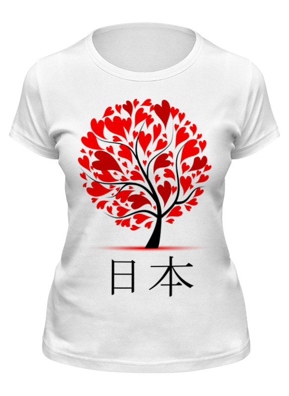 

Футболка женская Printio Nihon белая M, Белый, Nihon
