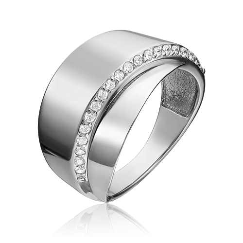 

Кольцо из золота р.18,5 PLATINA jewelry 01-5398-00-401-1120-23, фианит, 01-5398-00-401-1120-23