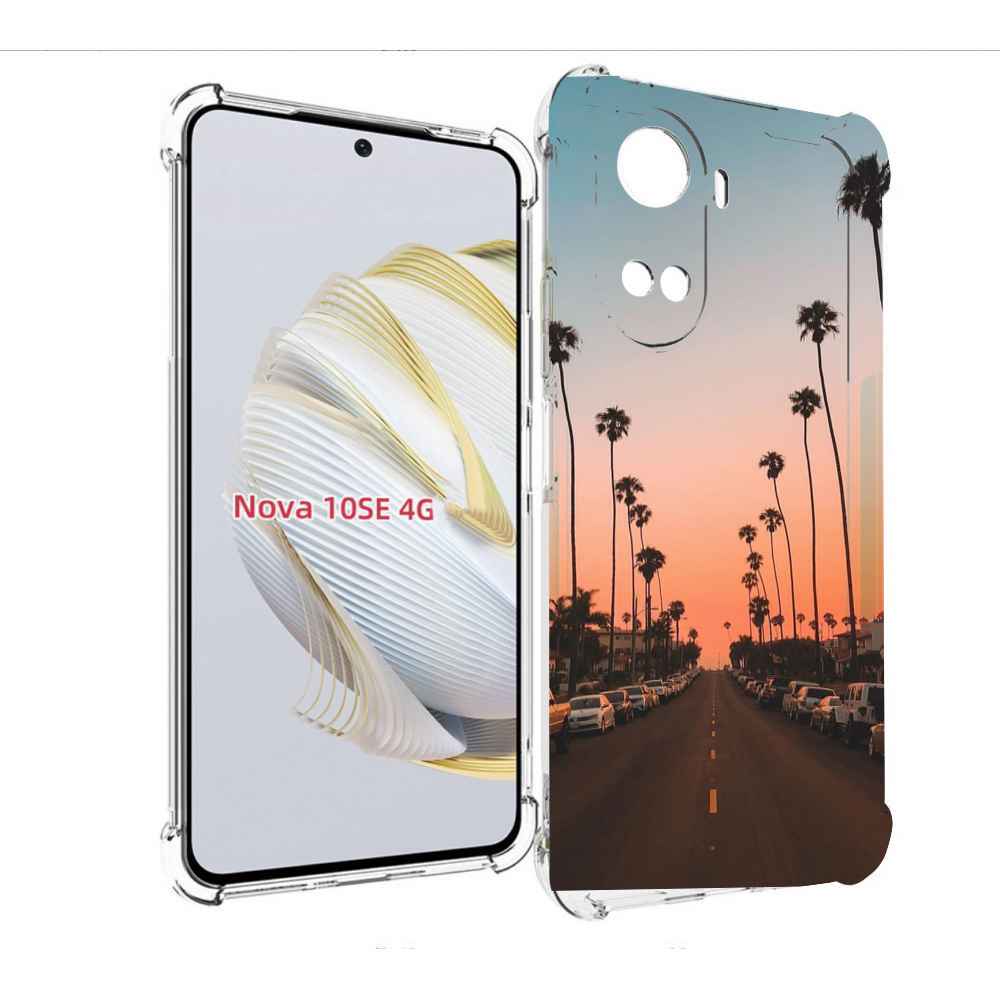 

Чехол MyPads дорога-с-закатом для Huawei Nova 10 SE, Прозрачный, Tocco