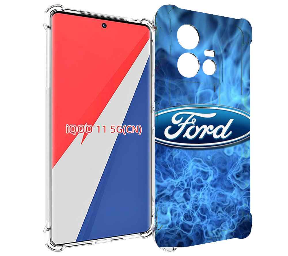 

Чехол MyPads ford-форд-22 м для Vivo iQOO 11, Прозрачный, Tocco