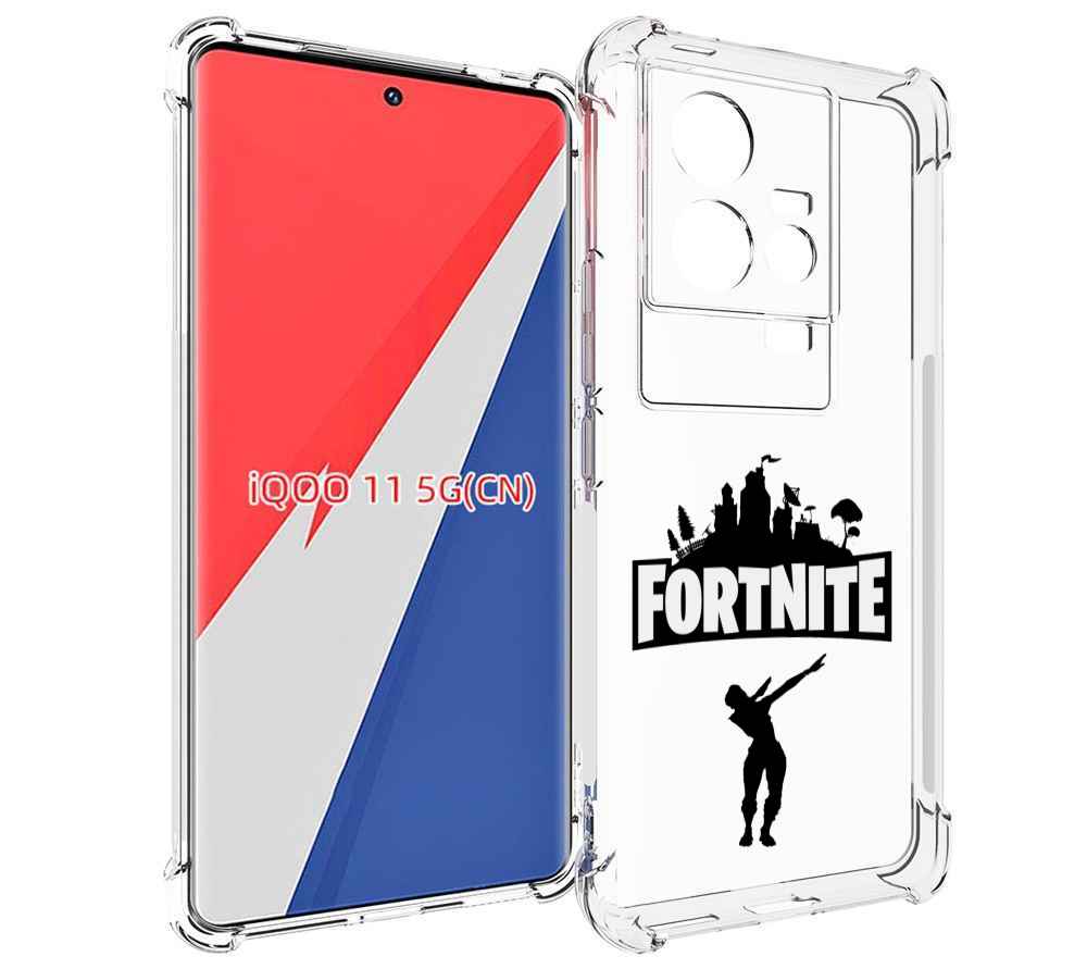 

Чехол MyPads fortnite-2 для Vivo iQOO 11, Прозрачный, Tocco
