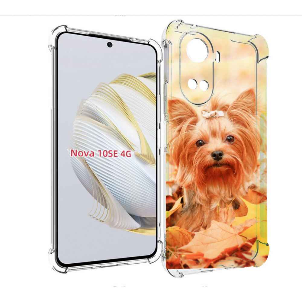 

Чехол MyPads еркширдскии терьер иорк для Huawei Nova 10 SE, Прозрачный, Tocco