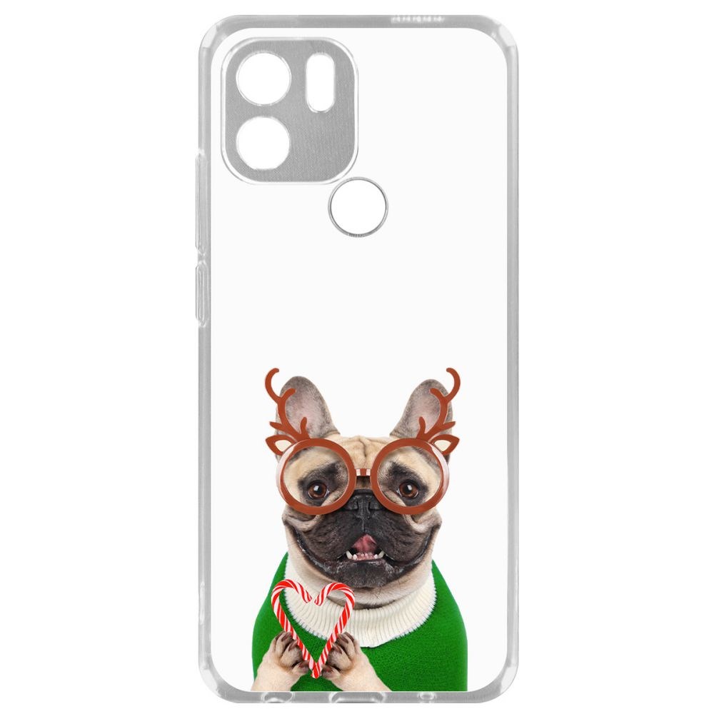 Чехол Новогодний француз для Xiaomi Redmi A1+