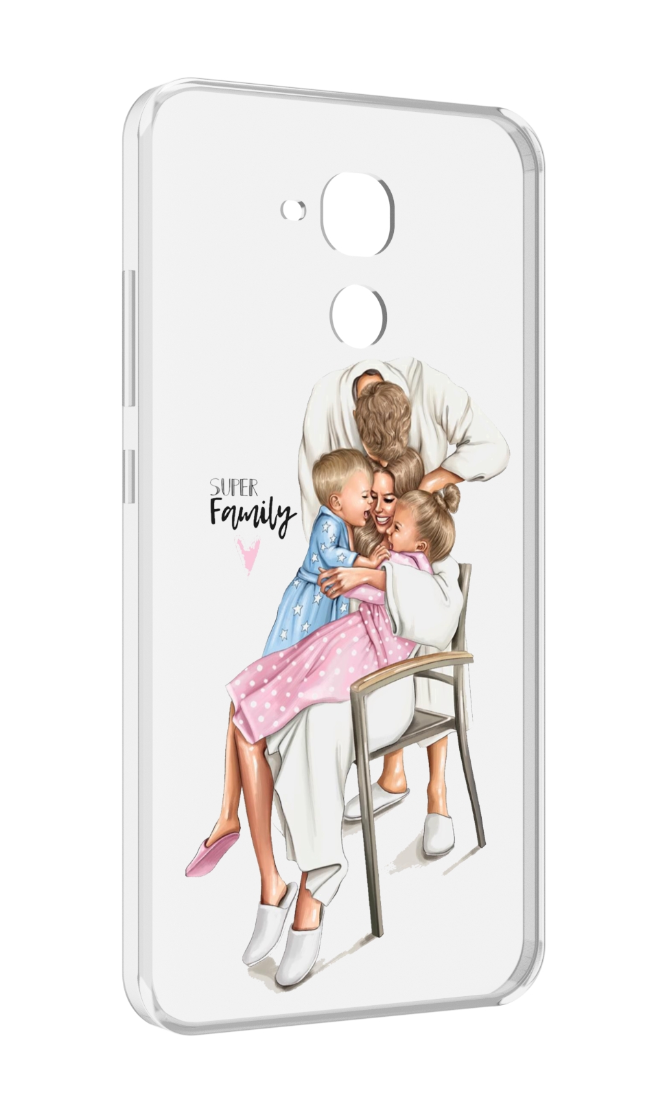 

Чехол MyPads Super-family для Huawei Honor 5C/7 Lite/GT3 5.2, Прозрачный, Tocco