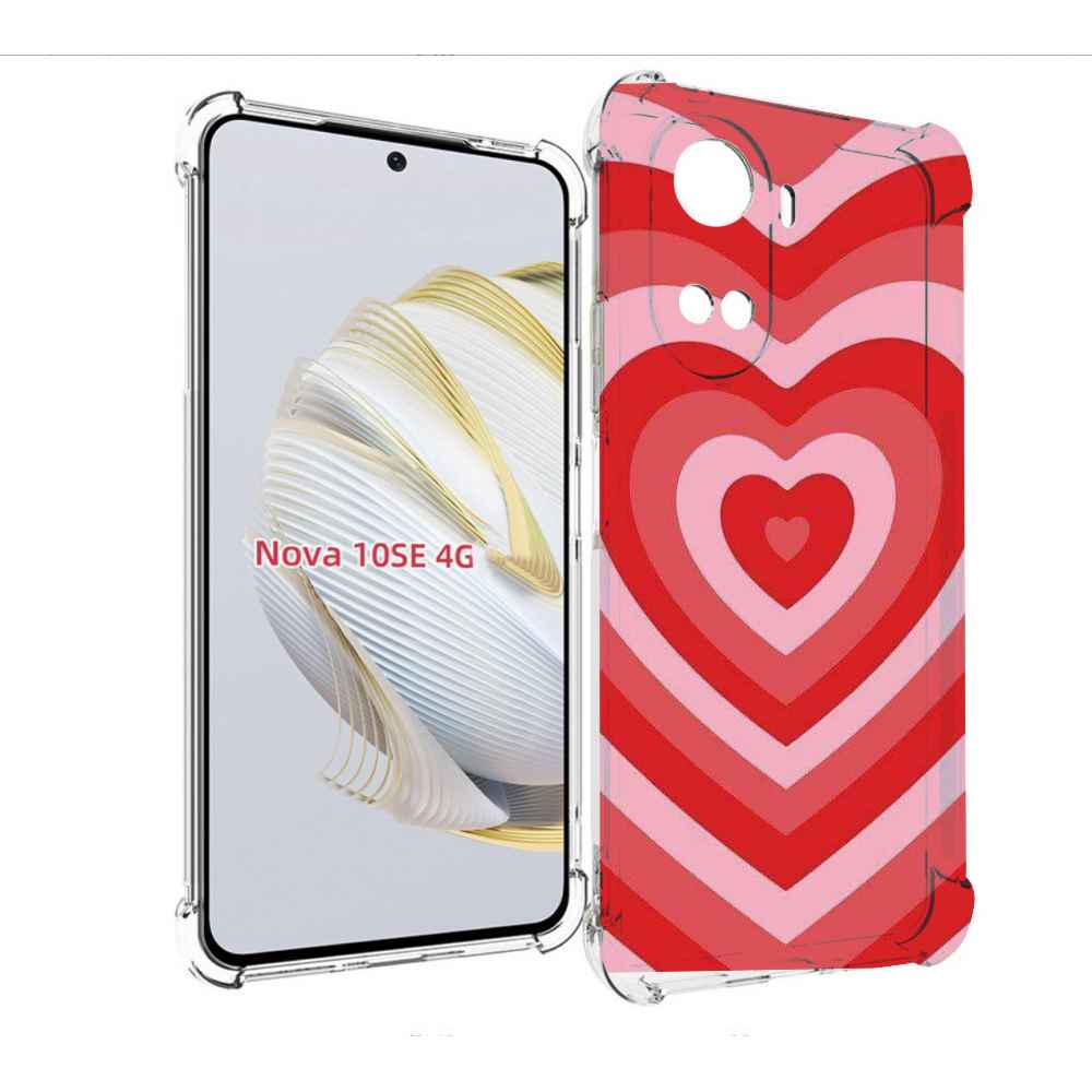 

Чехол MyPads завораживающее сердце женский для Huawei Nova 10 SE, Прозрачный, Tocco