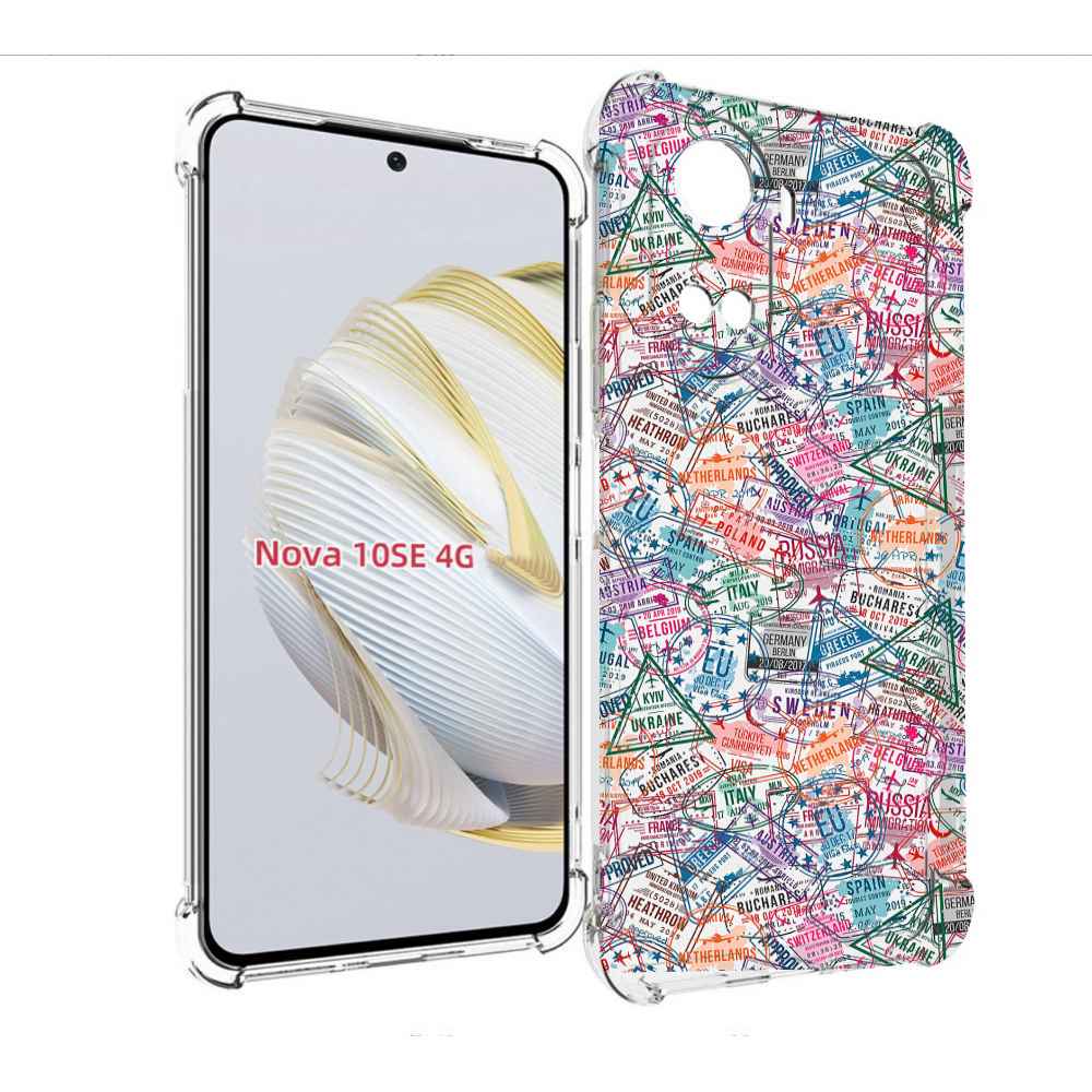 

Чехол MyPads загранчехол для Huawei Nova 10 SE, Прозрачный, Tocco