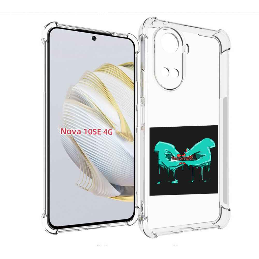 

Чехол MyPads закручиваю-розочки для Huawei Nova 10 SE, Прозрачный, Tocco