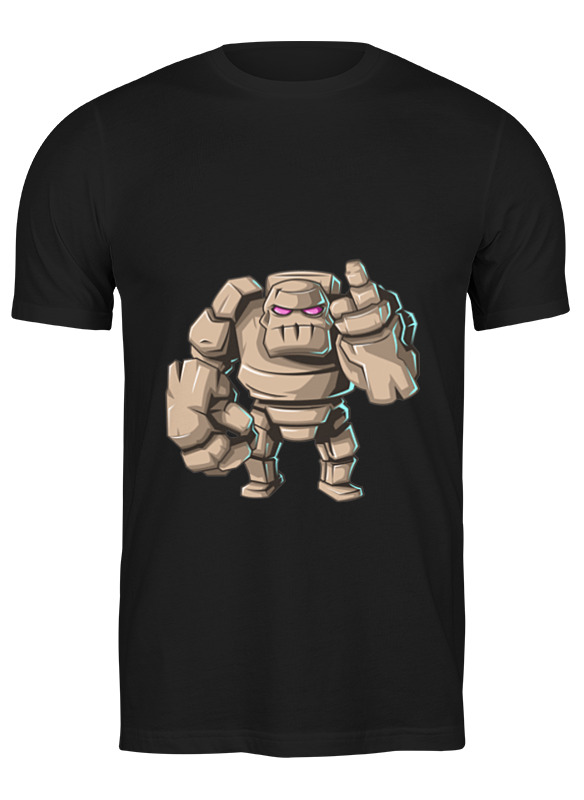 

Футболка мужская Printio Golem черная M, Golem