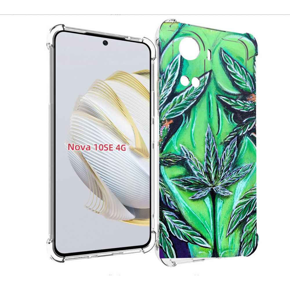 

Чехол MyPads зеленая девушка для Huawei Nova 10 SE, Прозрачный, Tocco